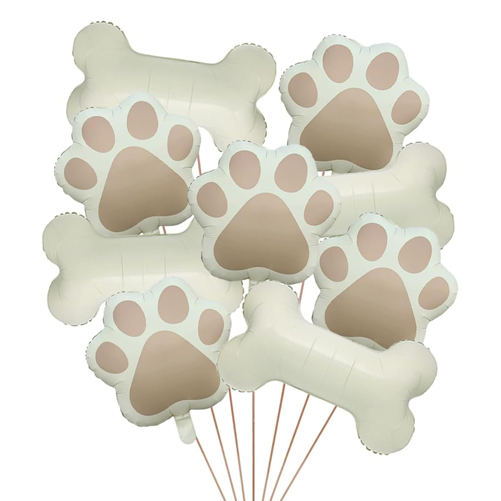 Let'S Party Event Supply - 9-delige set Let us Pawty Big