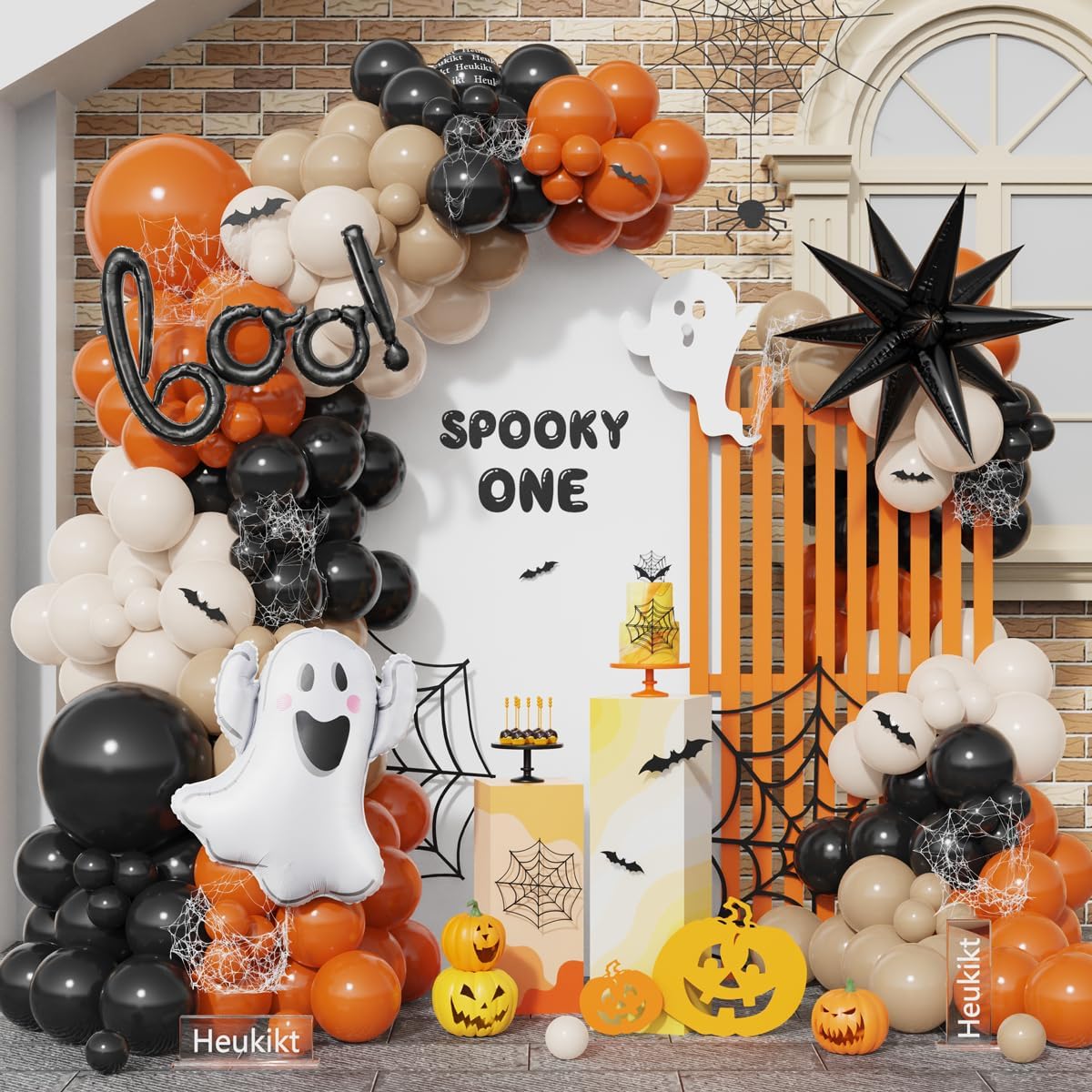Balloon Arch Kit - Halloween Little BOO Ballonnenboog Kit, 151