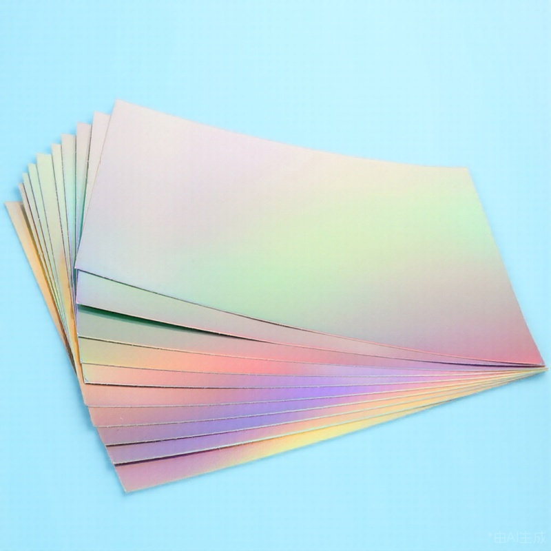 Papercraft Supply Invitation - 10 vellen laserkartonpapier, holografisch, dik, voor