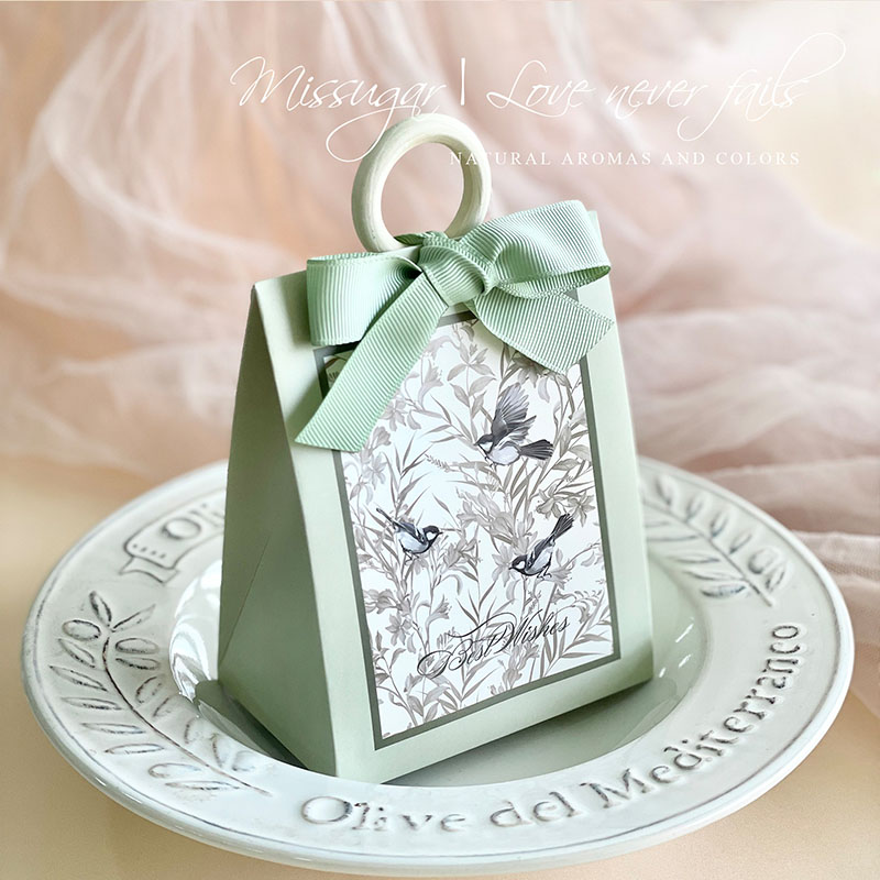 Event Party Box - Bloemen Vogels En Bos Bruiloft Bonbondoos
