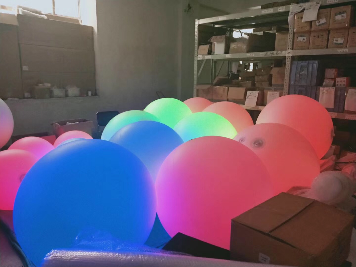 LED opblaasbare kleurrijke aan - Led Balloon Light recensie en prijs
