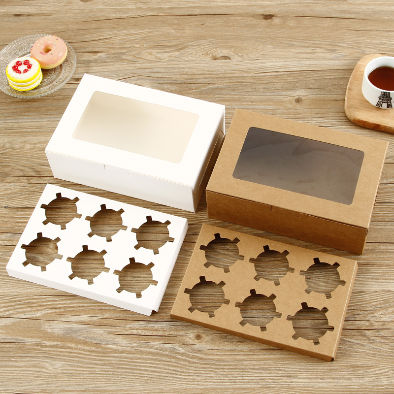 Cupcakedozen met doorzichtig v - Event Party Box recensie en prijs