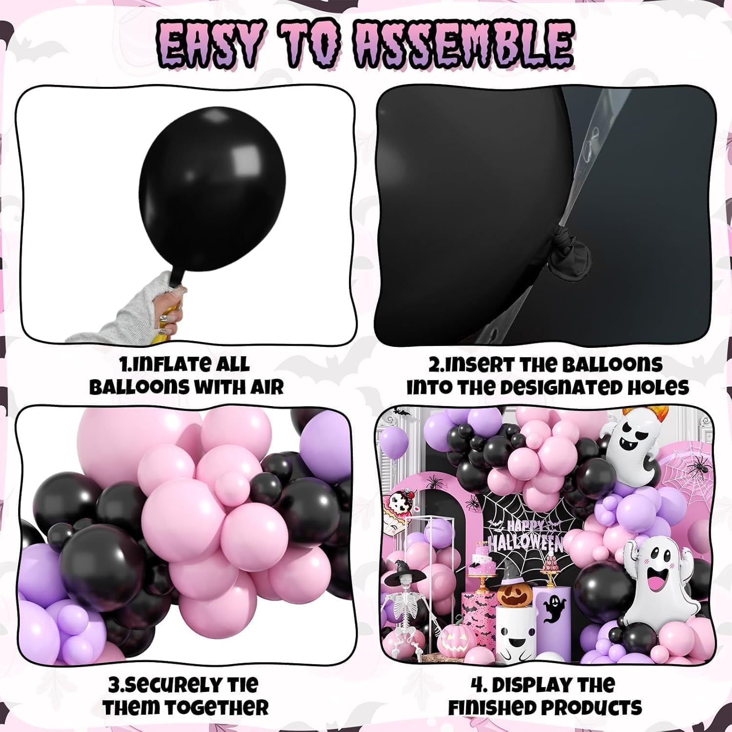 Halloween Ballonnenboogset, Zw - Balloon Arch Kit recensie en prijs