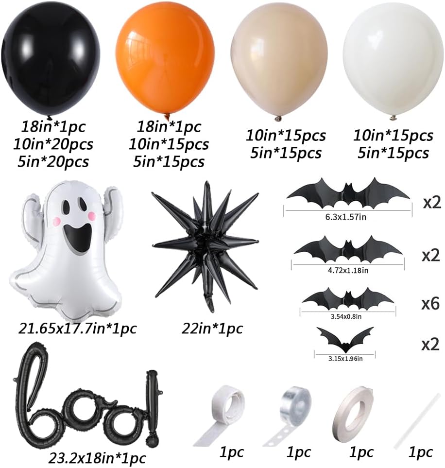 Halloween Little BOO Ballonnen - Balloon Arch Kit recensie en prijs
