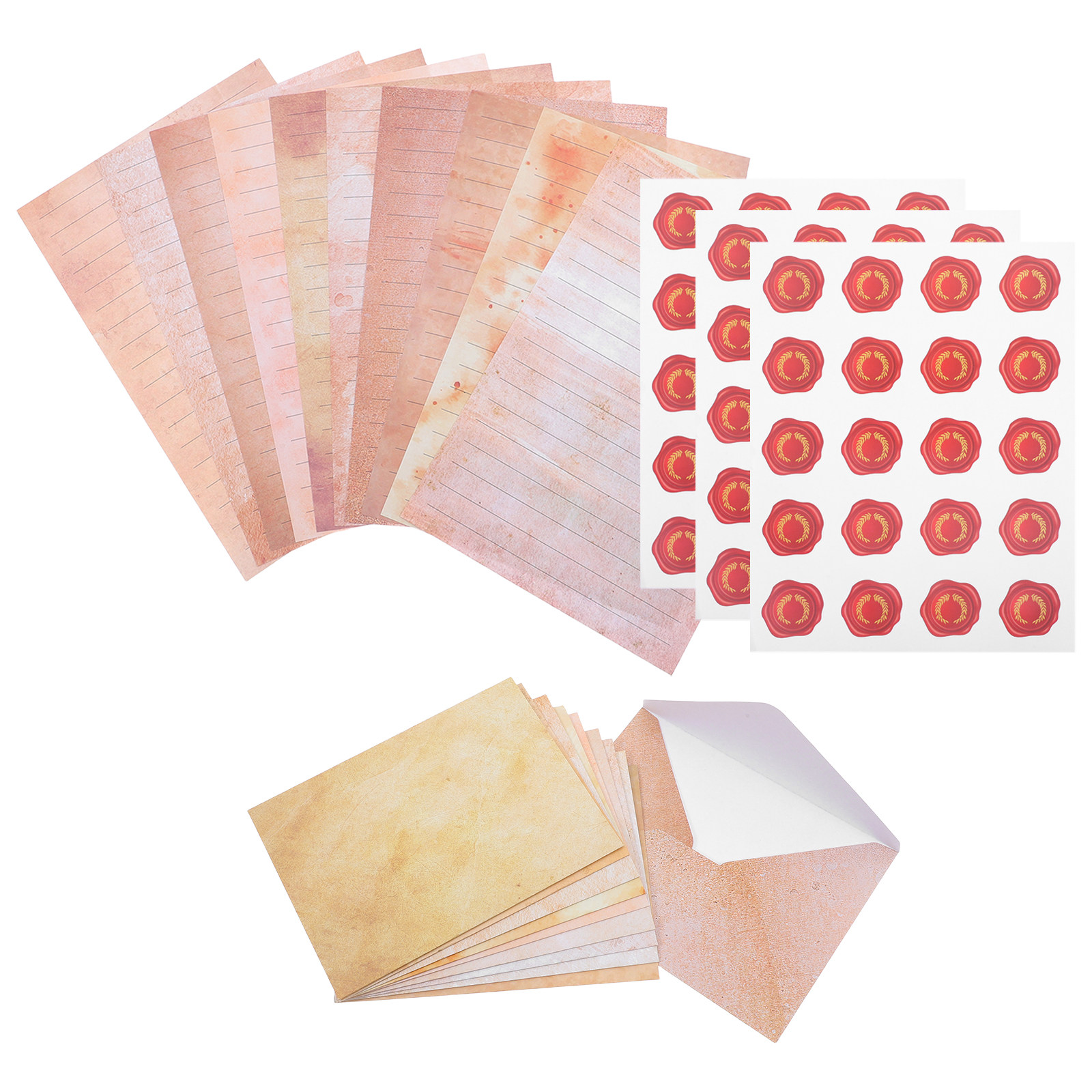 1Set Vintage Briefpapier Set,  - Papercraft Supply Invitation recensie en prijs