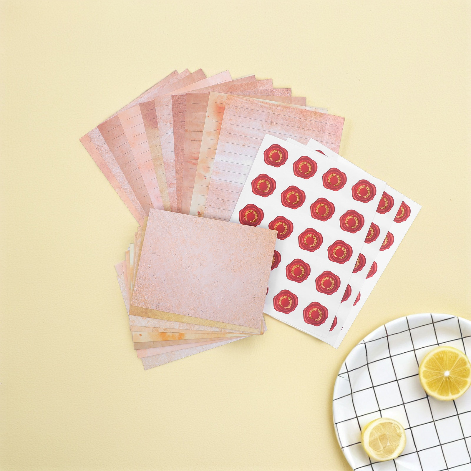 1Set Vintage Briefpapier Set,  - Papercraft Supply Invitation recensie en prijs
