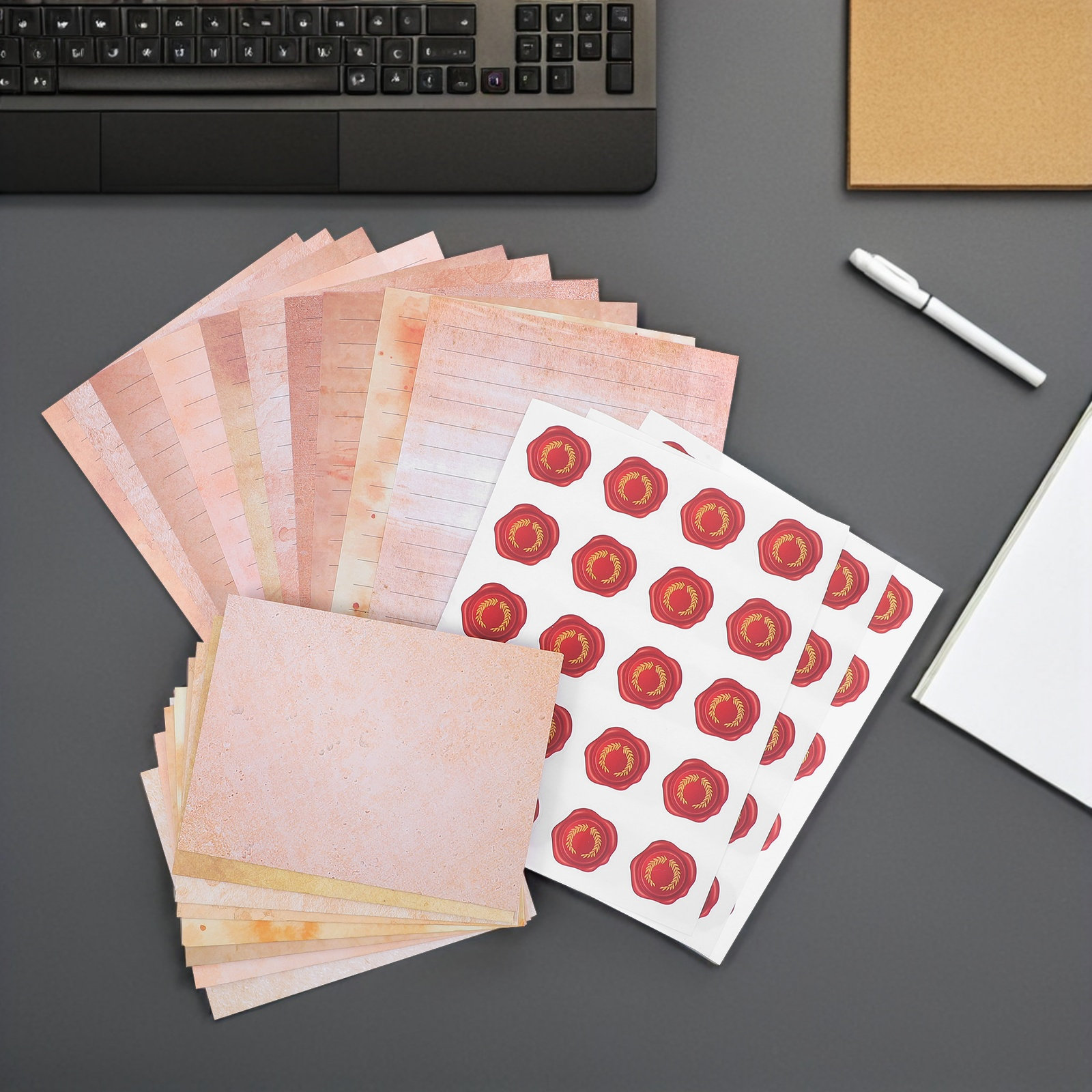 1Set Vintage Briefpapier Set,  - Papercraft Supply Invitation recensie en prijs