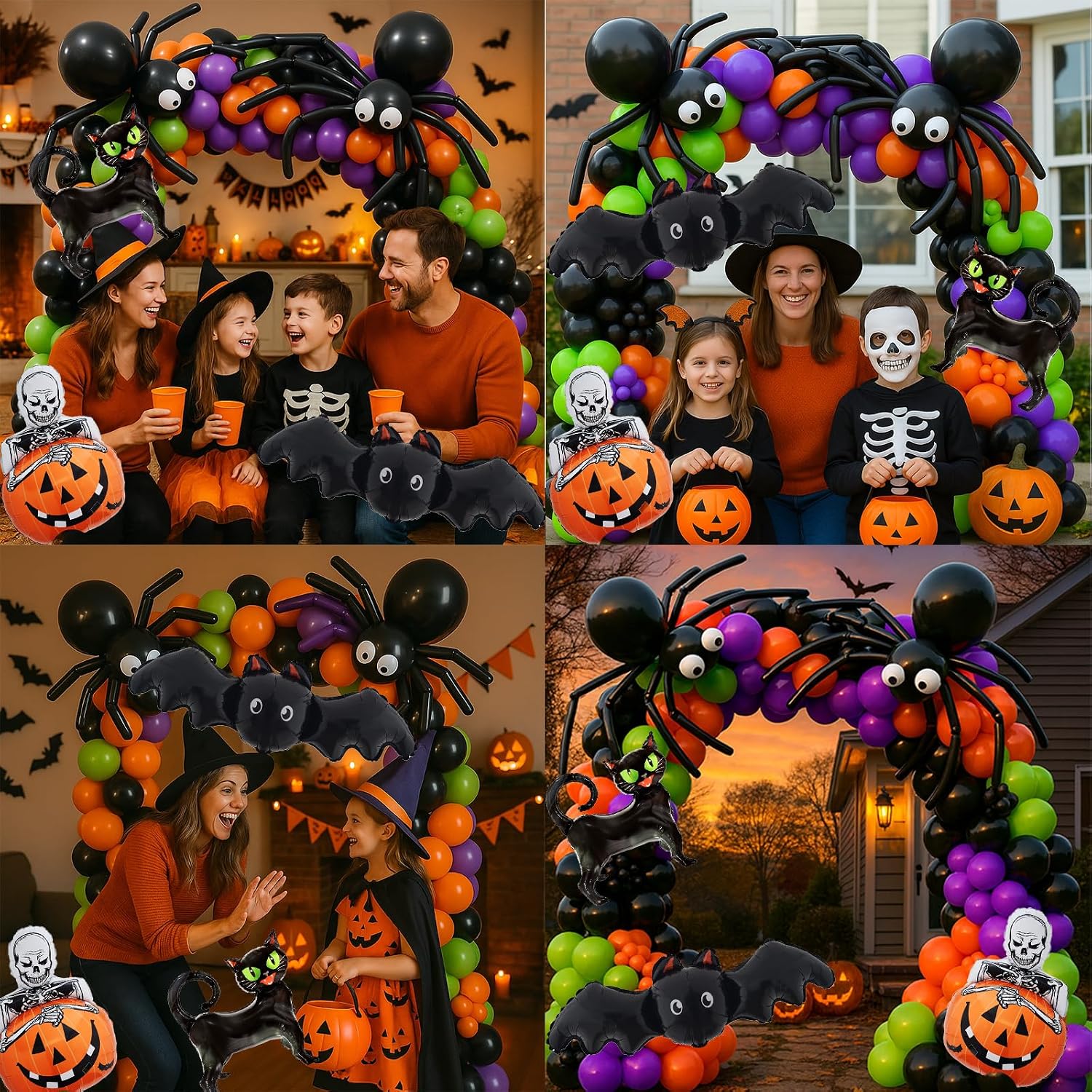 173-delige Halloween Ballonnen - Balloon Arch Kit recensie en prijs