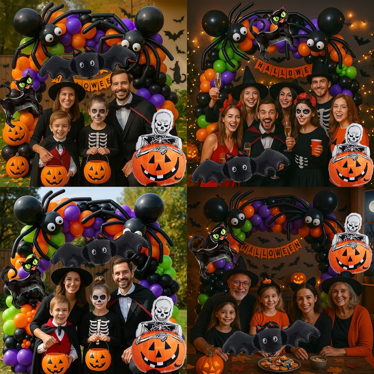 173-delige Halloween Ballonnen - Balloon Arch Kit recensie en prijs