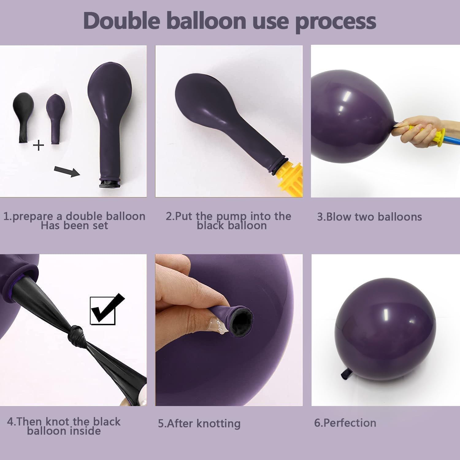Zwarte Paarse Ballonnenboogset - Balloon Arch Kit recensie en prijs