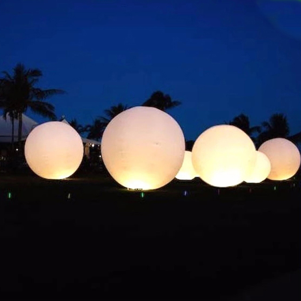 Kleurrijke gigantische opblaas - Led Balloon Light recensie en prijs
