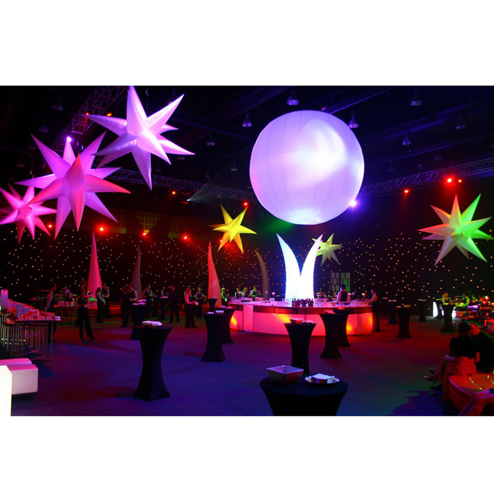 Kleurrijke gigantische opblaas - Led Balloon Light recensie en prijs